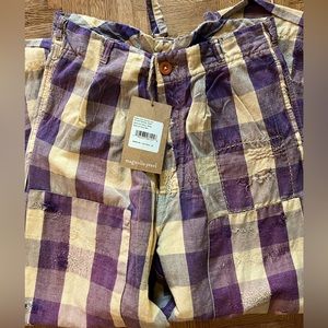 Magnolia Pearl Cotton Linen Trousers